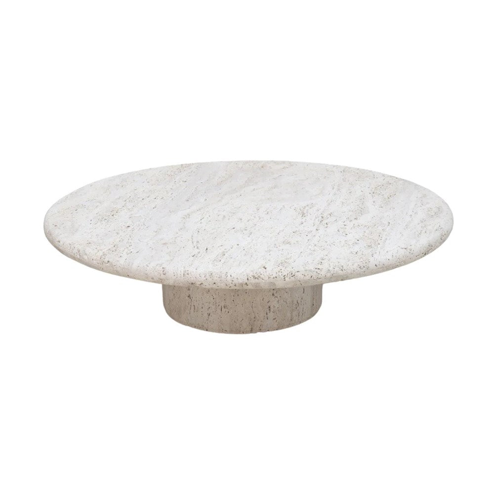 Luna Coffee Table - Travertine
