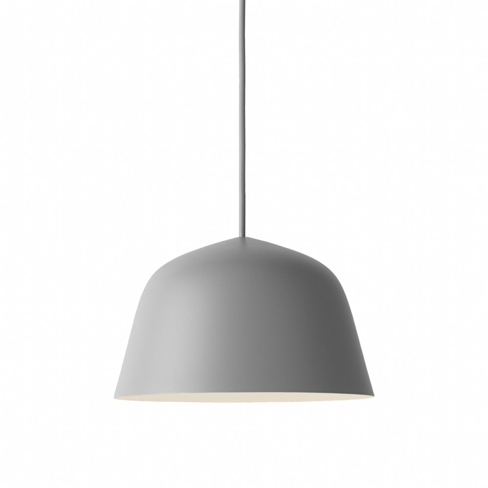 Ambit pendant lamp medium 25cm in grey, matt finish, Muuto design — Bauhaus pendants, Auckland