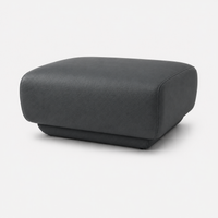 Bowie Footstool - Leather