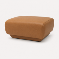 Bowie Footstool - Leather