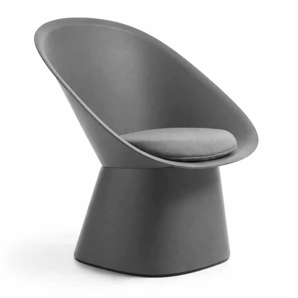 Sensu Outdoor Lounge Chair with Cushion, view 2