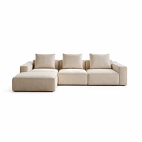 Rubix 3-Seat Sofa w/Ottoman