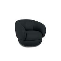 Cove Swivel Lounge Chair - Leather