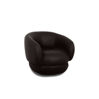 Cove Swivel Lounge Chair - Leather