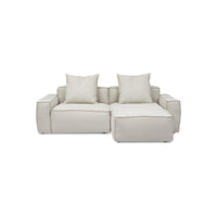 Elio Junior 2-Piece Sofa with Chaise