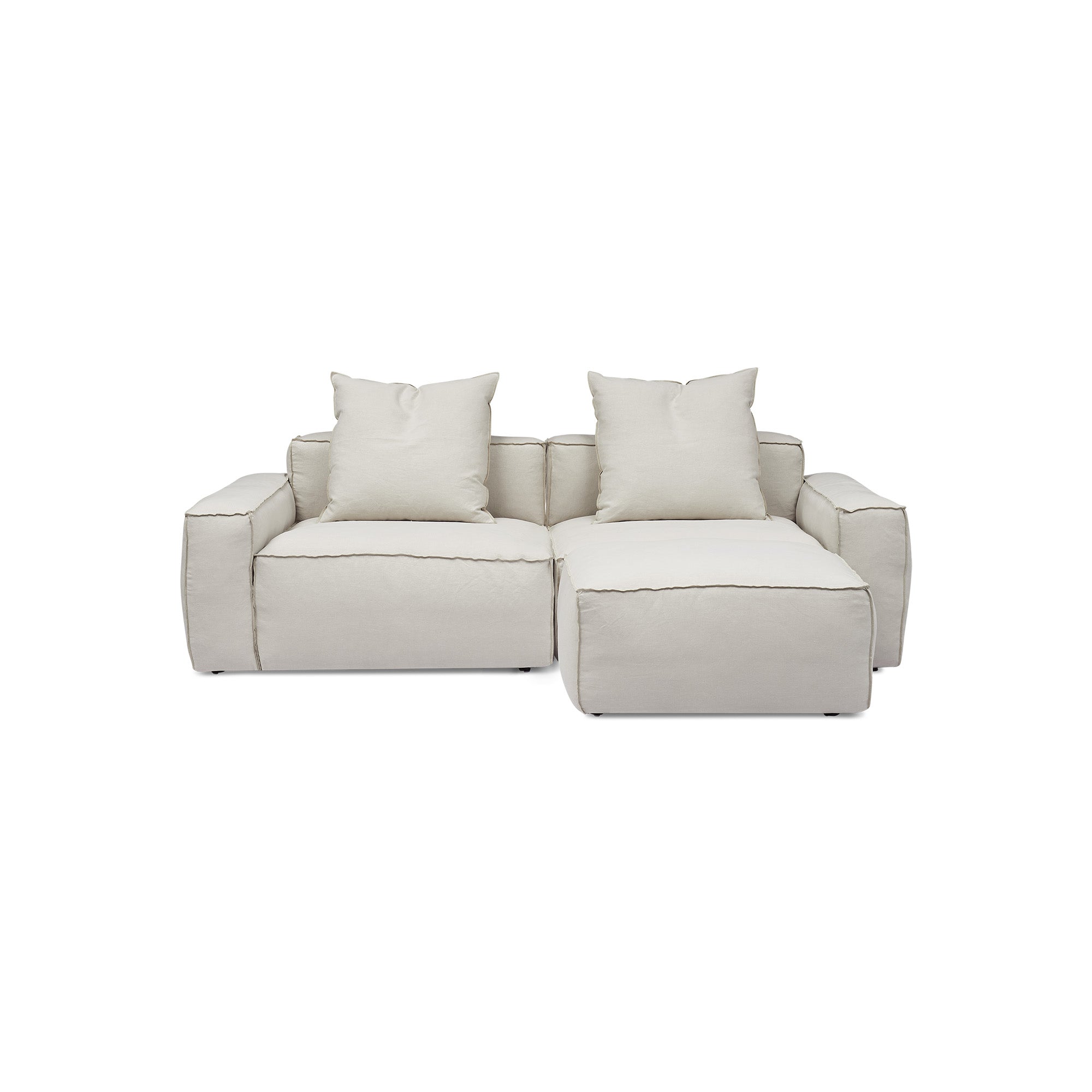Elio Junior 2-Piece Sofa with Chaise
