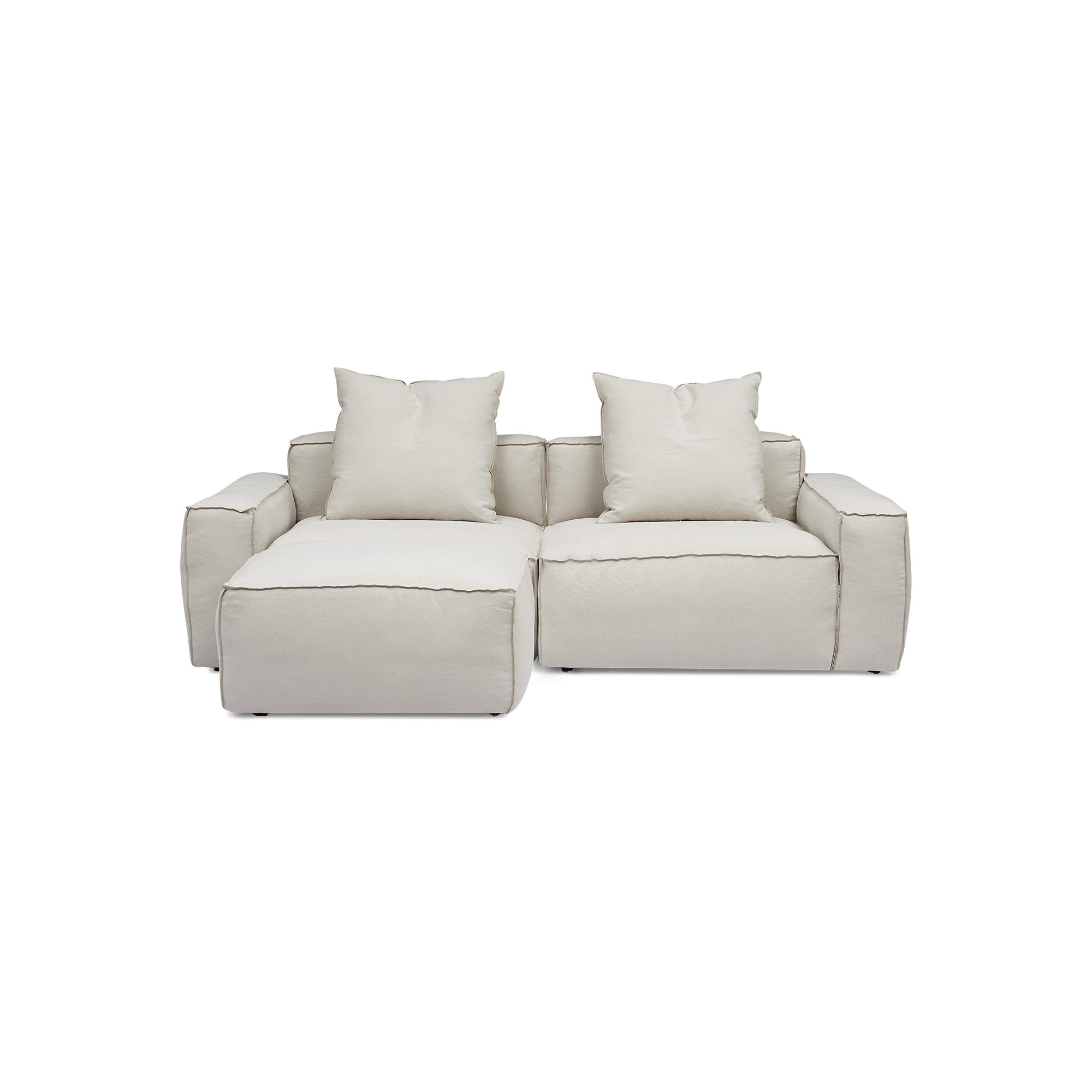 Elio Junior 2-Piece Sofa with Chaise