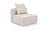 Elio Junior 3-Piece Sofa with Chaise