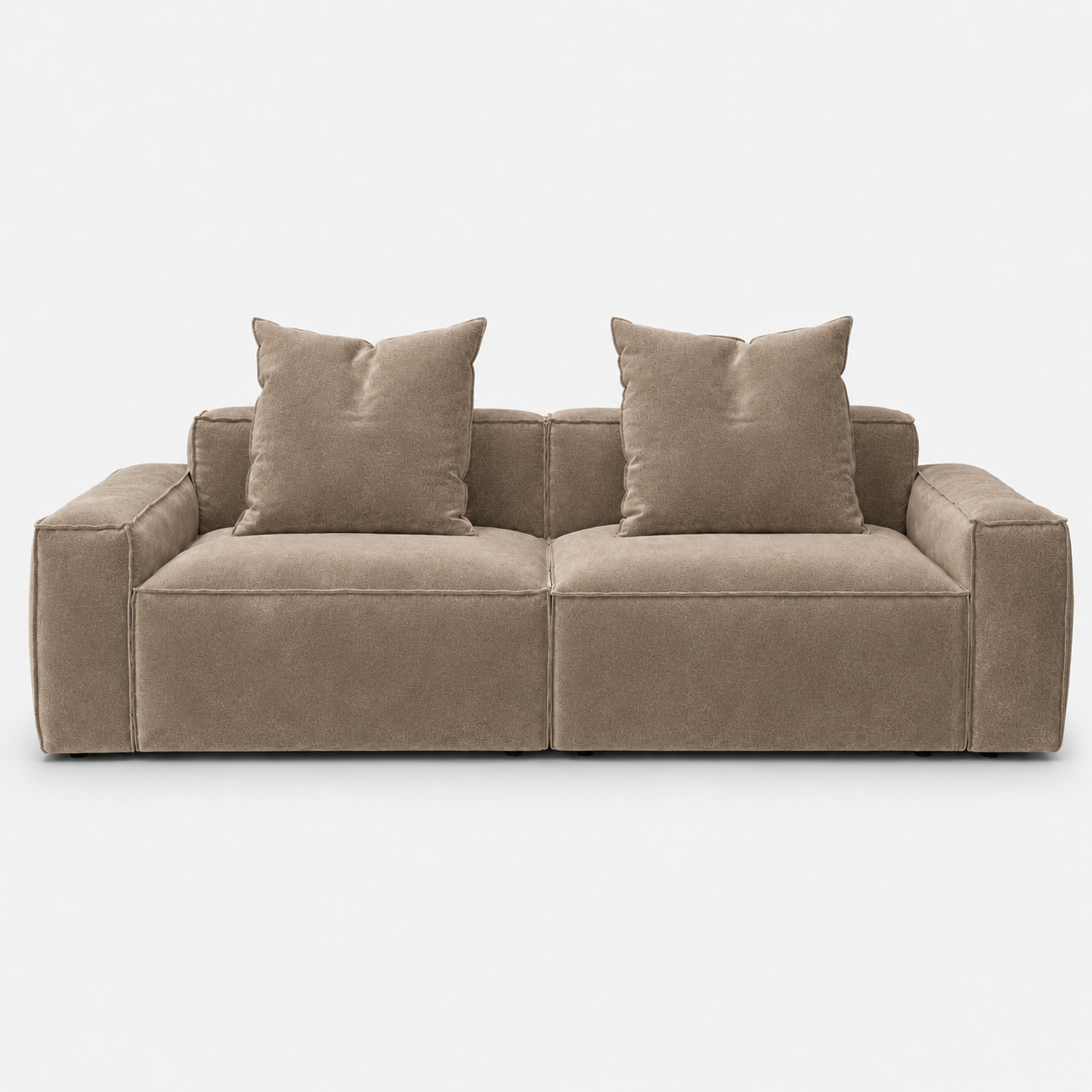 Elio Junior 2-Piece Sofa in velvet, view 9