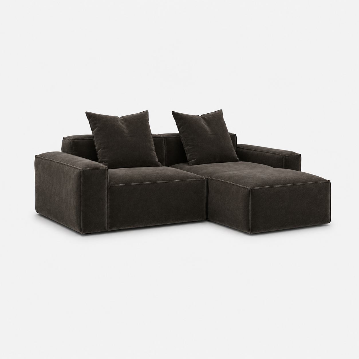 Elio Junior 2-Piece Sofa with Chaise