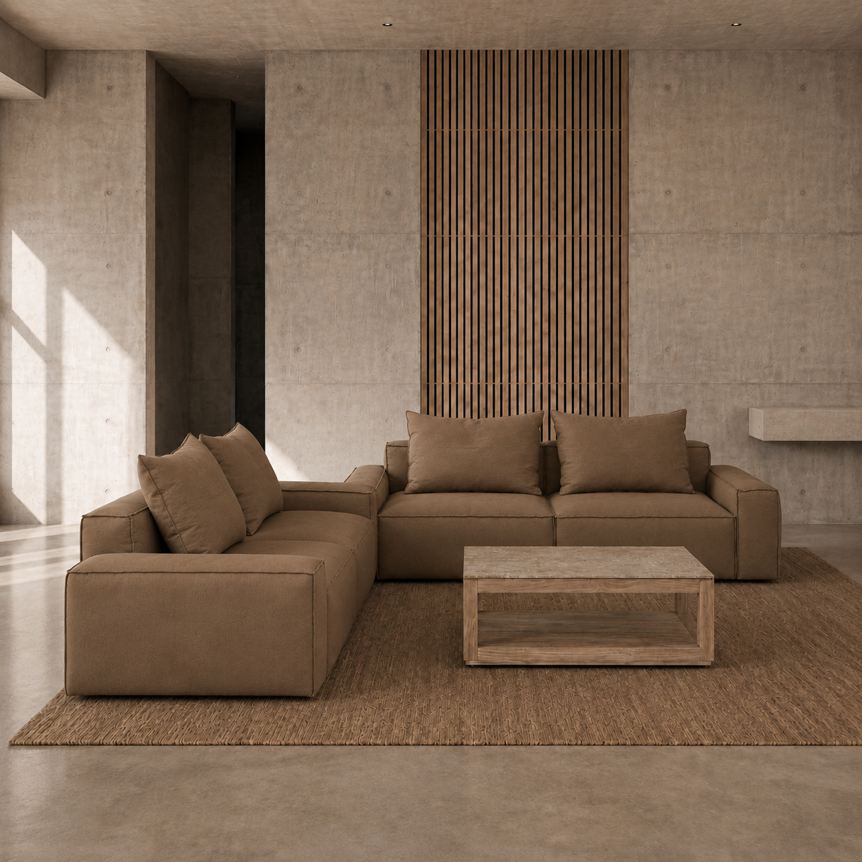 Elio Junior 2-Piece Sofa, in a room setting