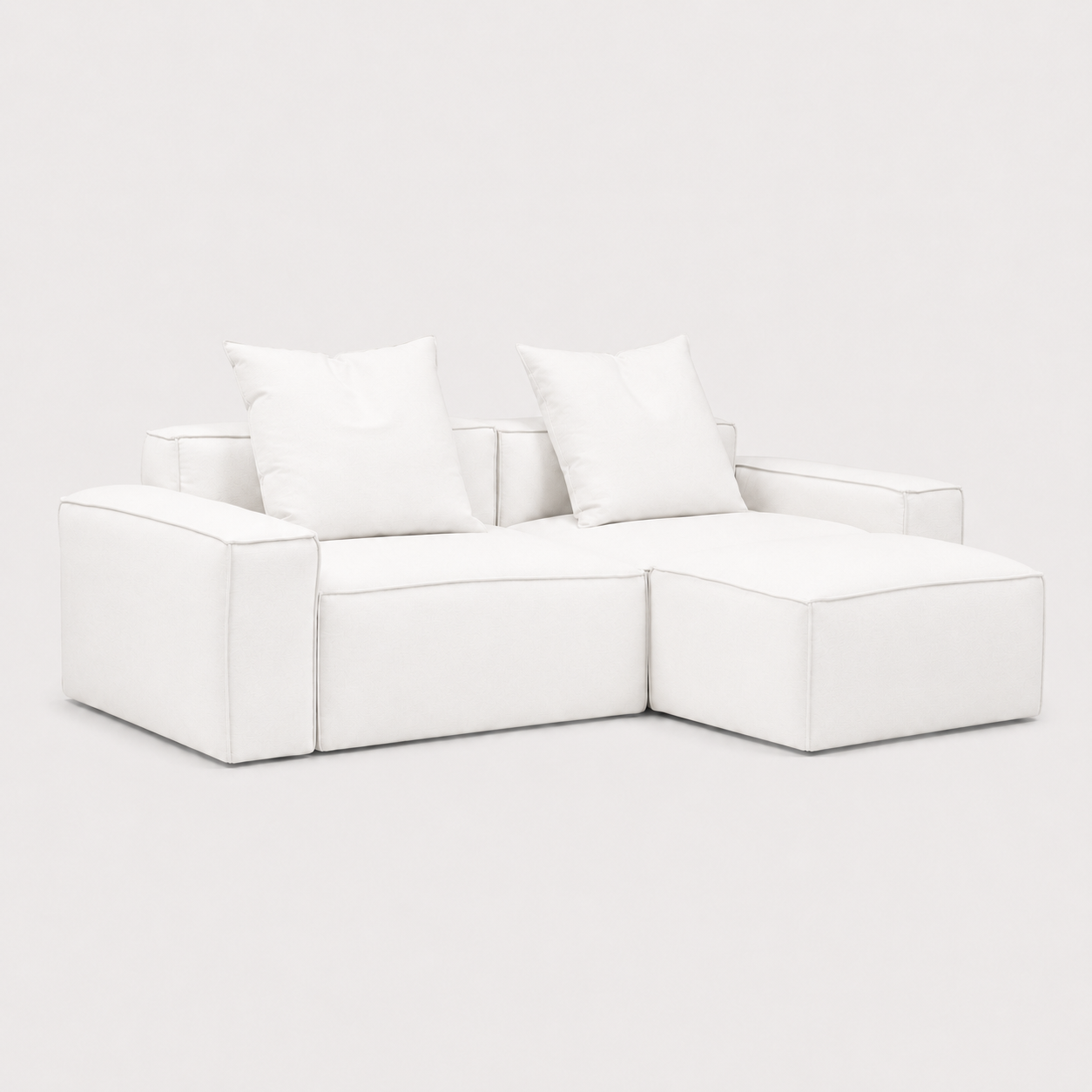 Elio Junior 2-Piece Sofa with Chaise