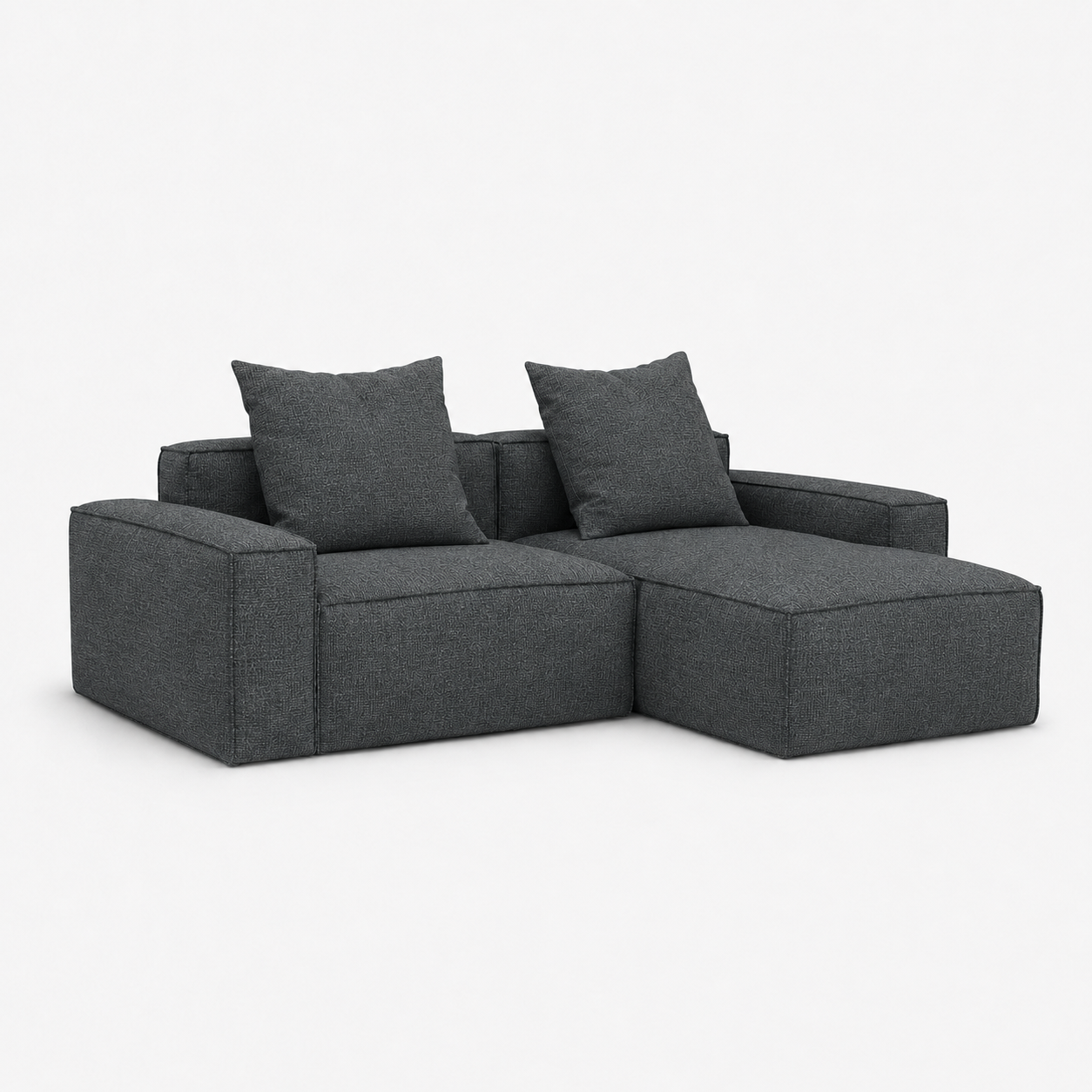 Elio Junior 2-Piece Sofa with Chaise