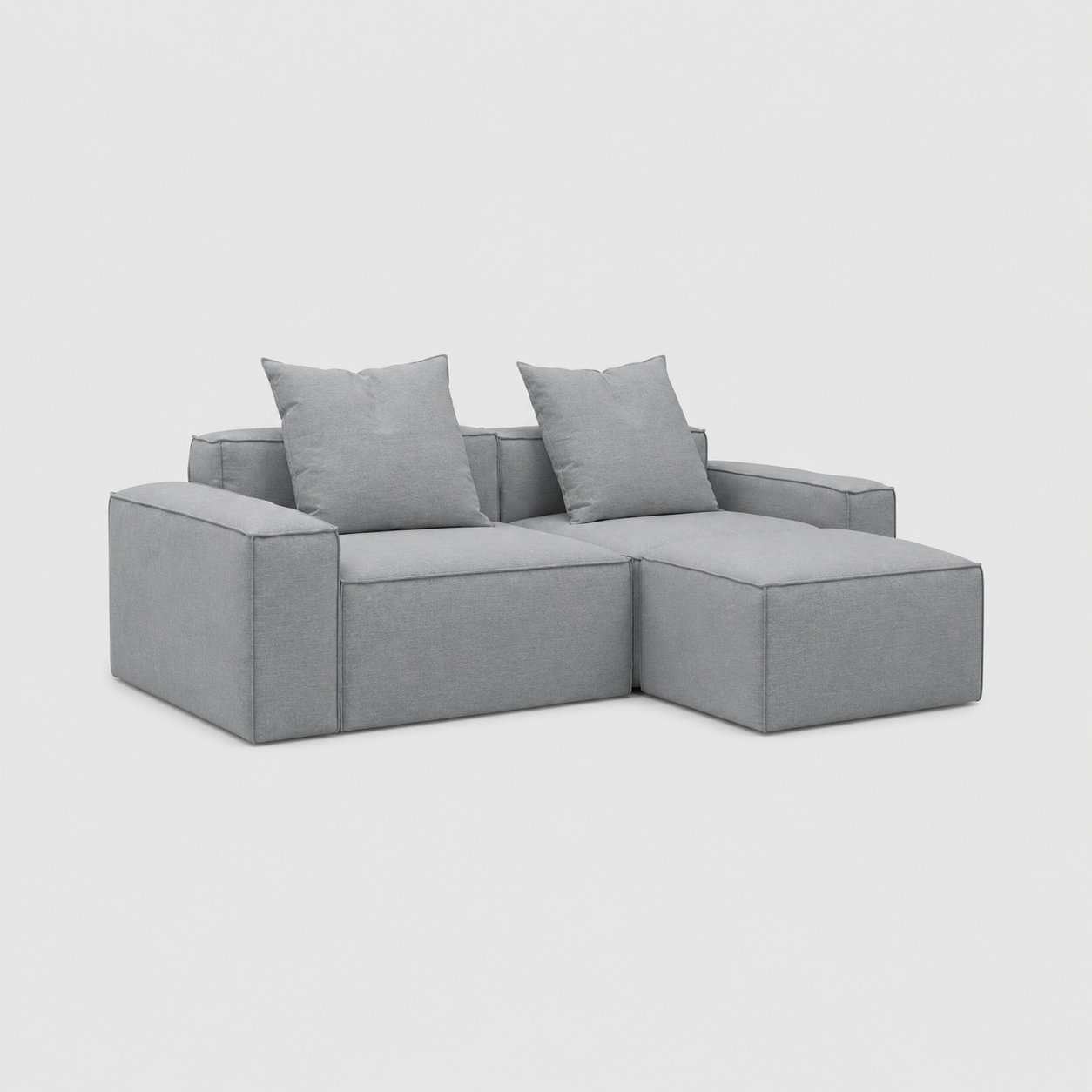 Elio Junior 2-Piece Sofa with Chaise