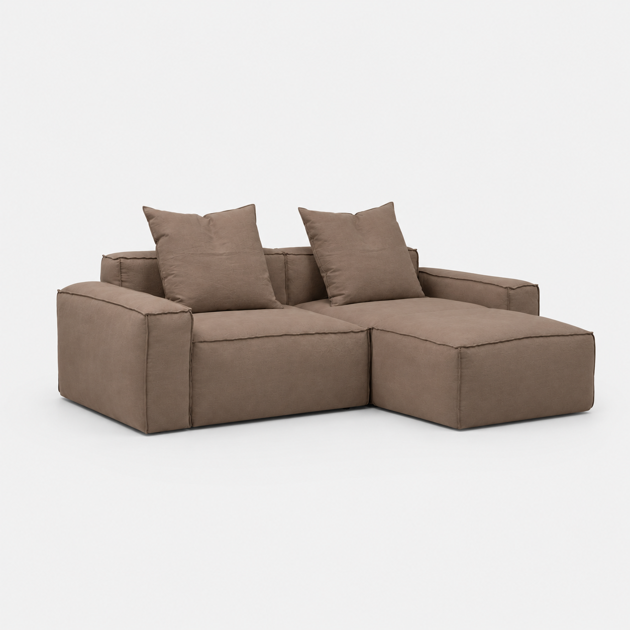 Elio Junior 2-Piece Sofa with Chaise