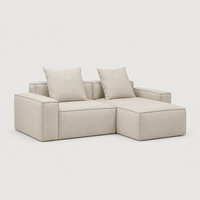 Elio Junior 2-Piece Sofa with Chaise