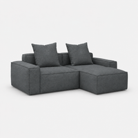 Elio Junior 2-Piece Sofa with Chaise