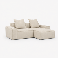 Elio Junior 2-Piece Sofa with Chaise