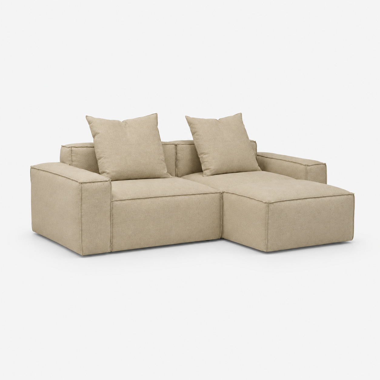 Elio Junior 2-Piece Sofa with Chaise
