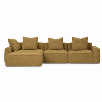 Elio Junior 3-Piece Sofa with Chaise