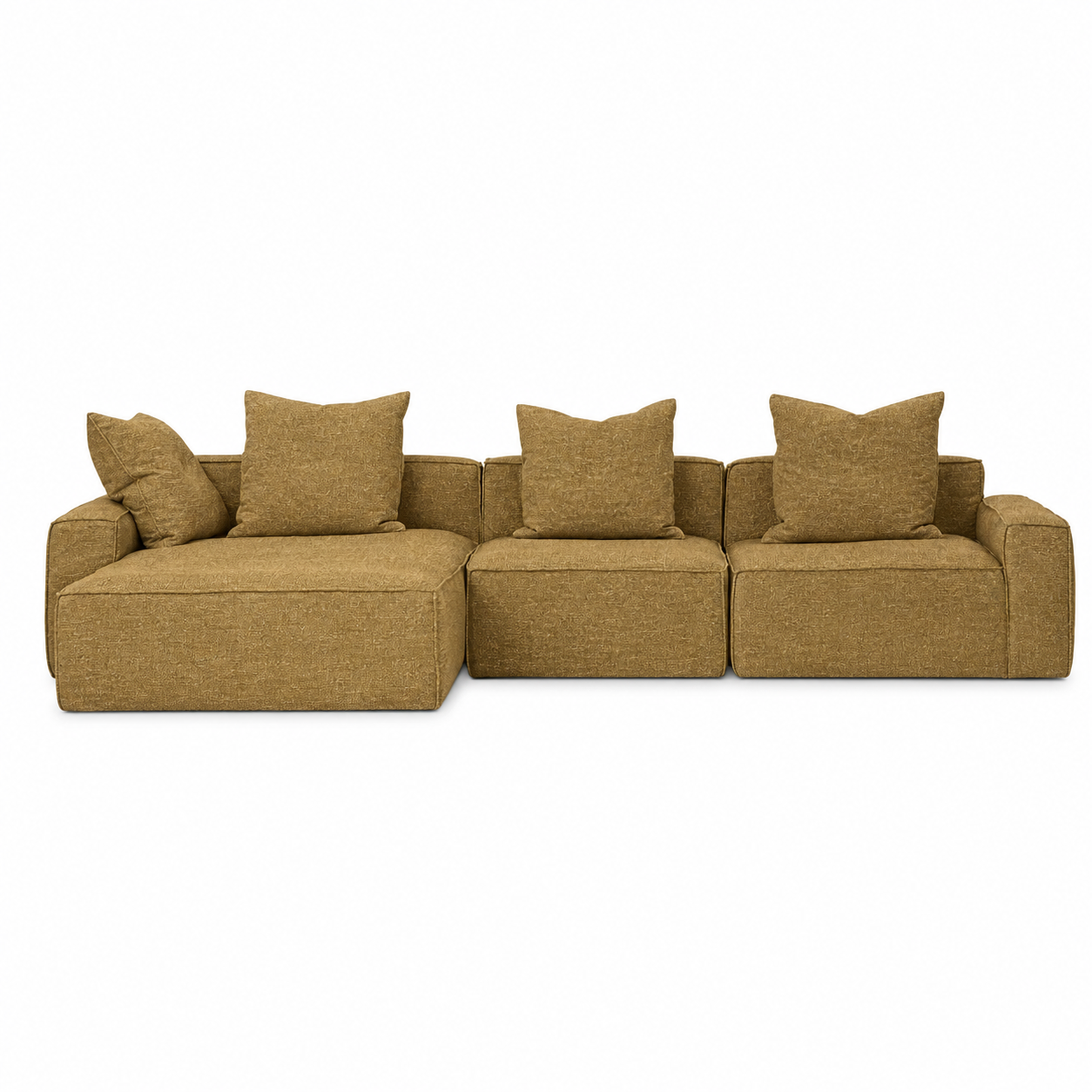 Elio Junior 3-Piece Sofa with Chaise