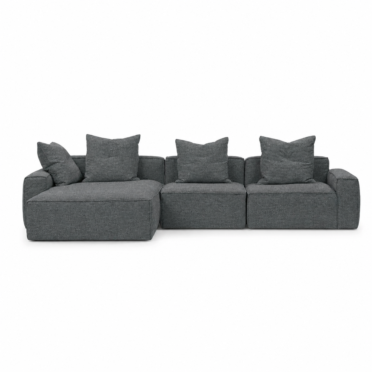 Elio Junior 3-Piece Sofa with Chaise