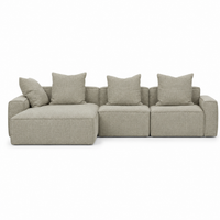 Elio Junior 3-Piece Sofa with Chaise