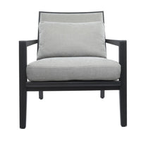 Flora Lounge Chair With Cushion, front view