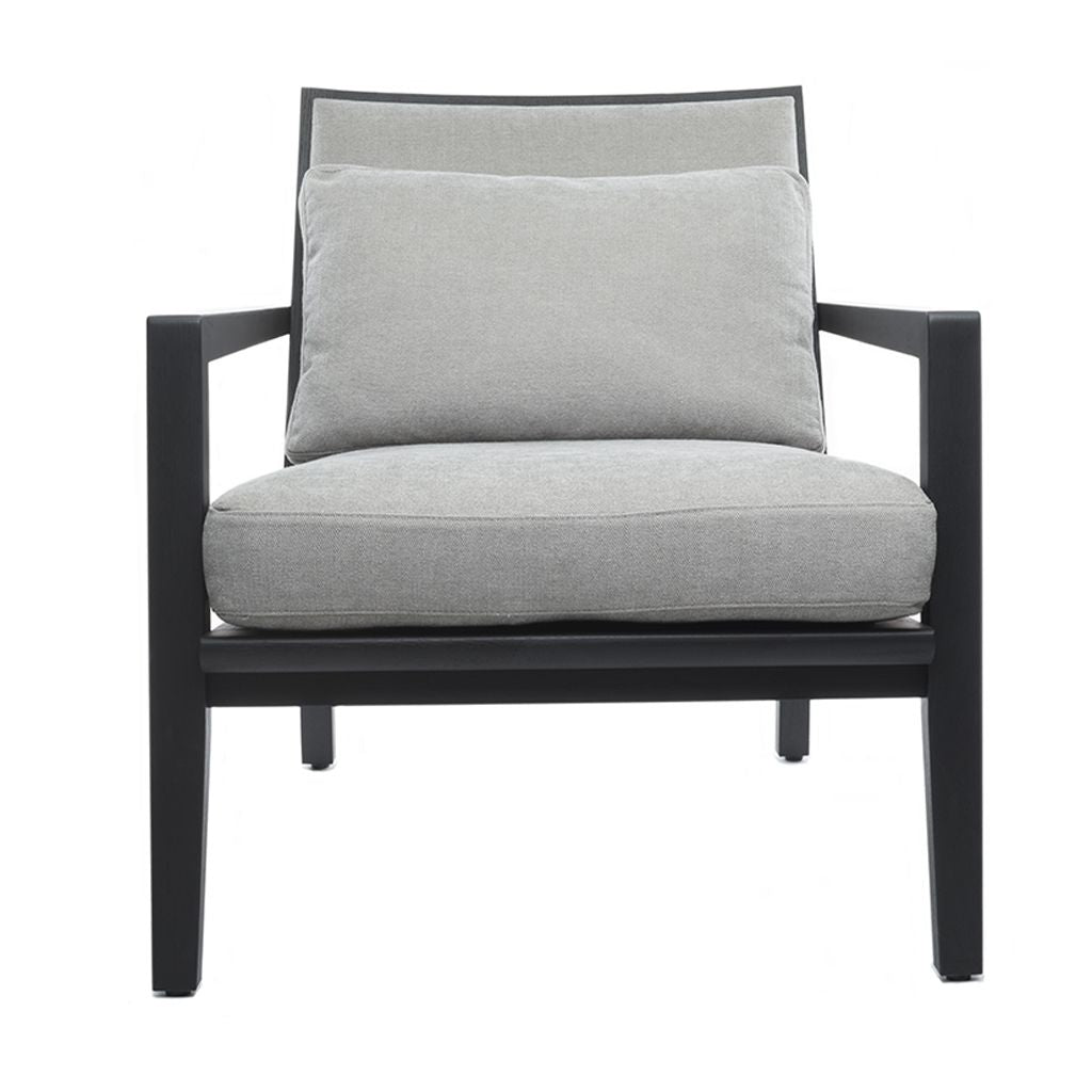 Flora Lounge Chair With Cushion, front view