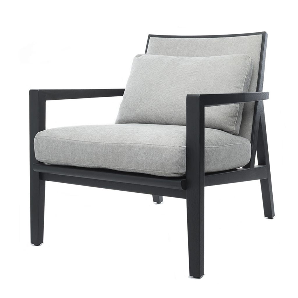 Flora Lounge Chair With Cushion, side view