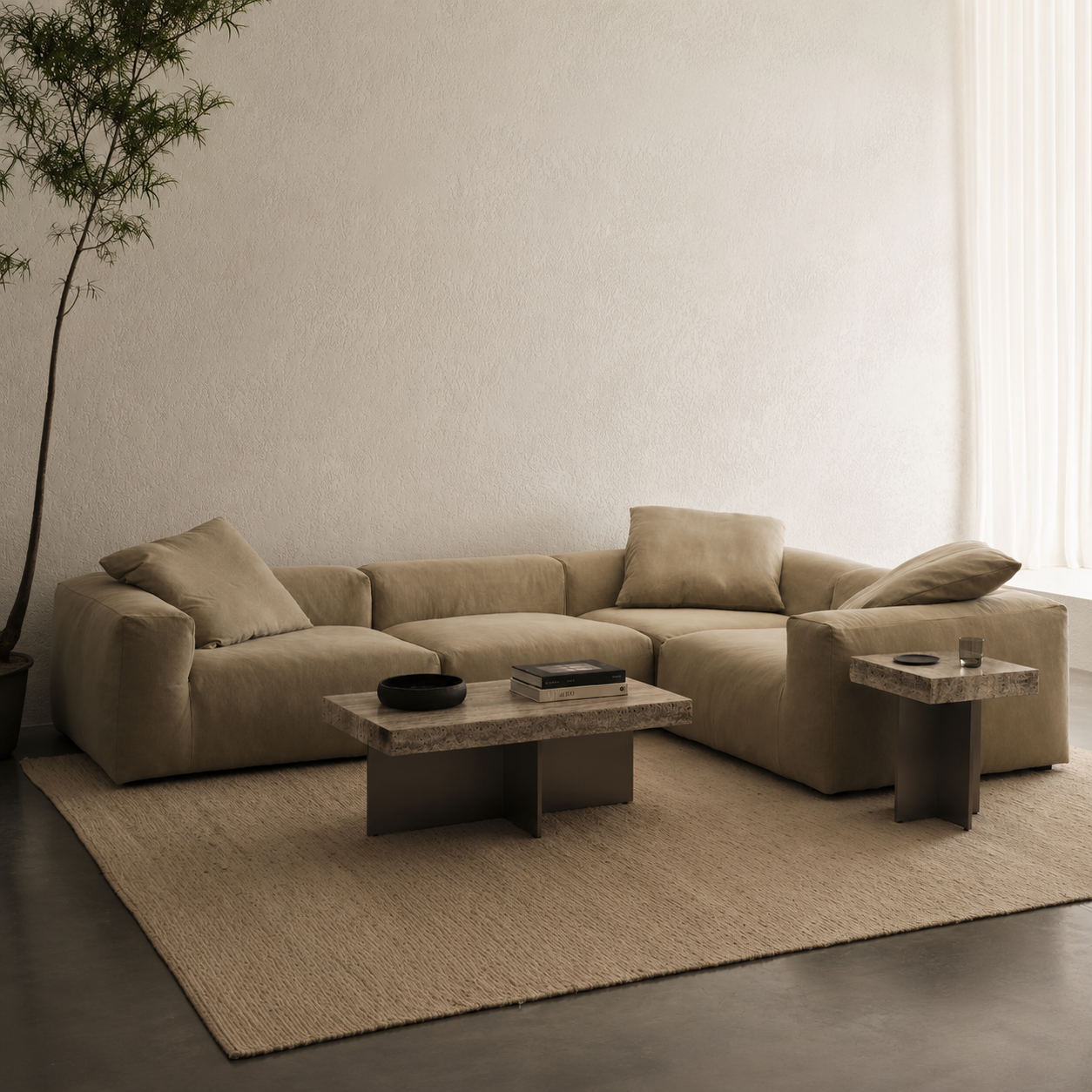 Baxx 4-Piece Corner Sofa