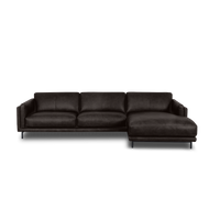Fraser L-Shape Sofa - Leather