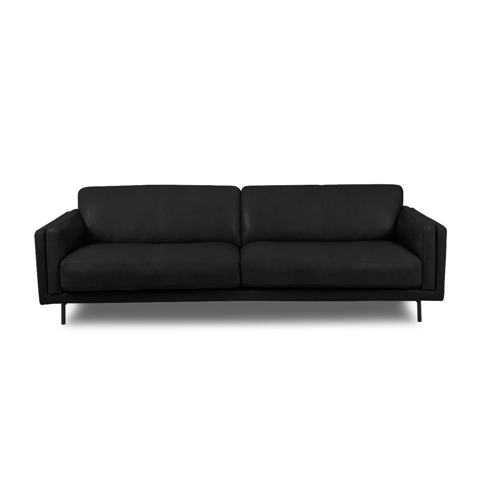 Fraser Straight Sofa - Leather