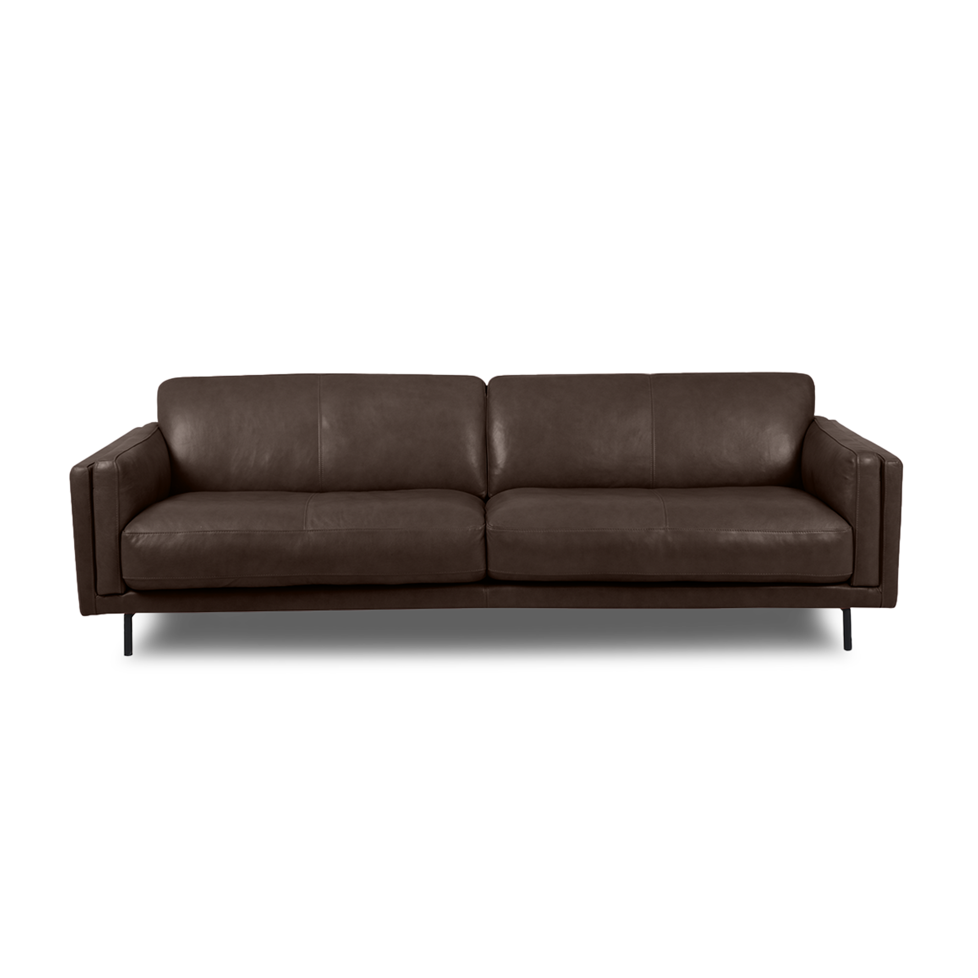 Fraser Straight Sofa - Leather