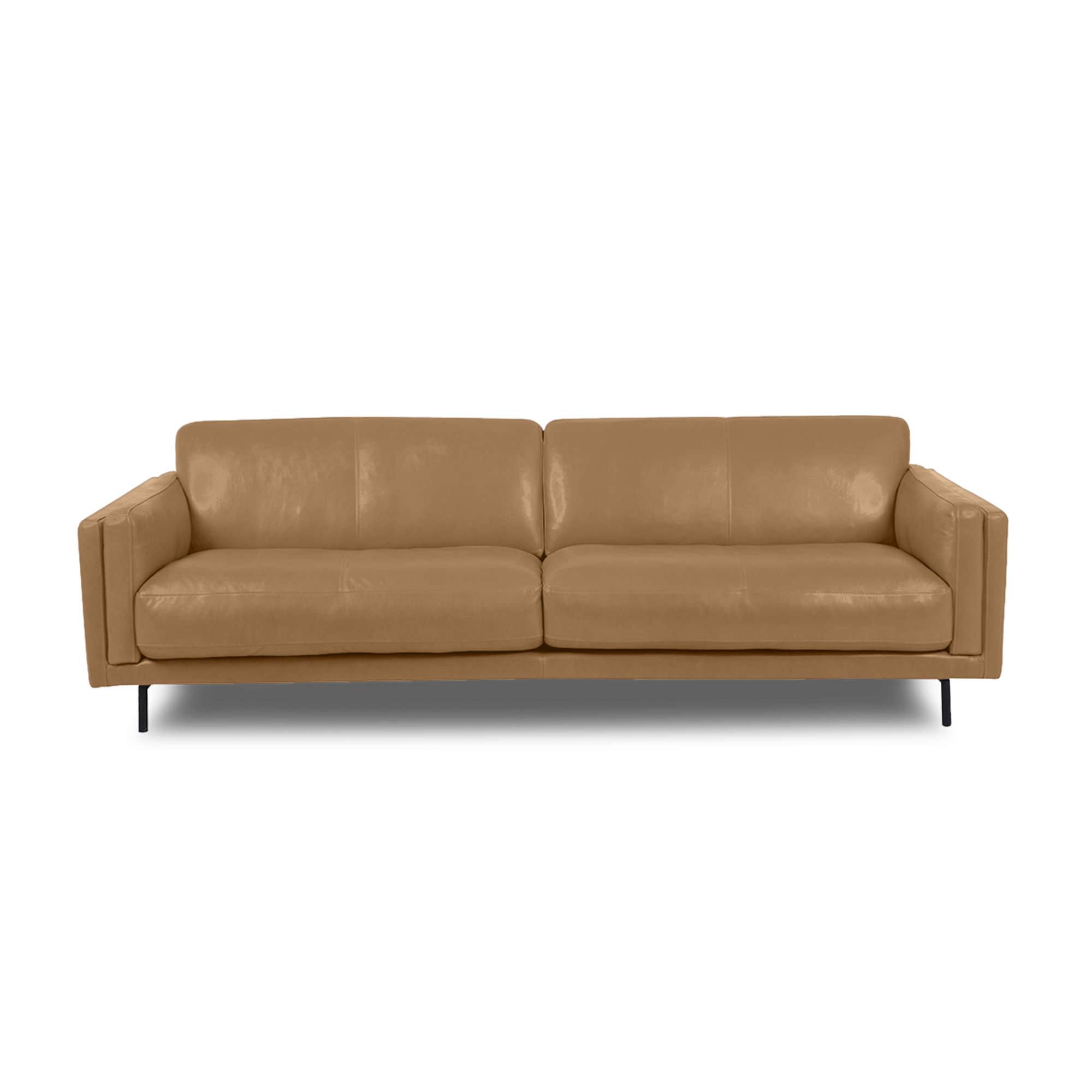 Fraser Straight Sofa - Leather