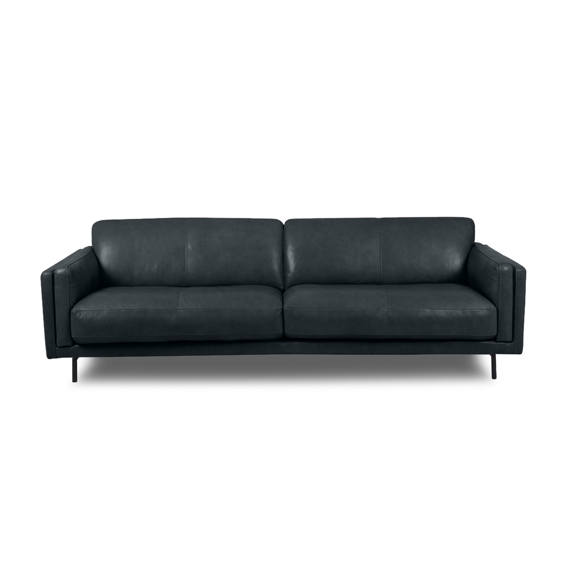 Fraser Straight Sofa - Leather