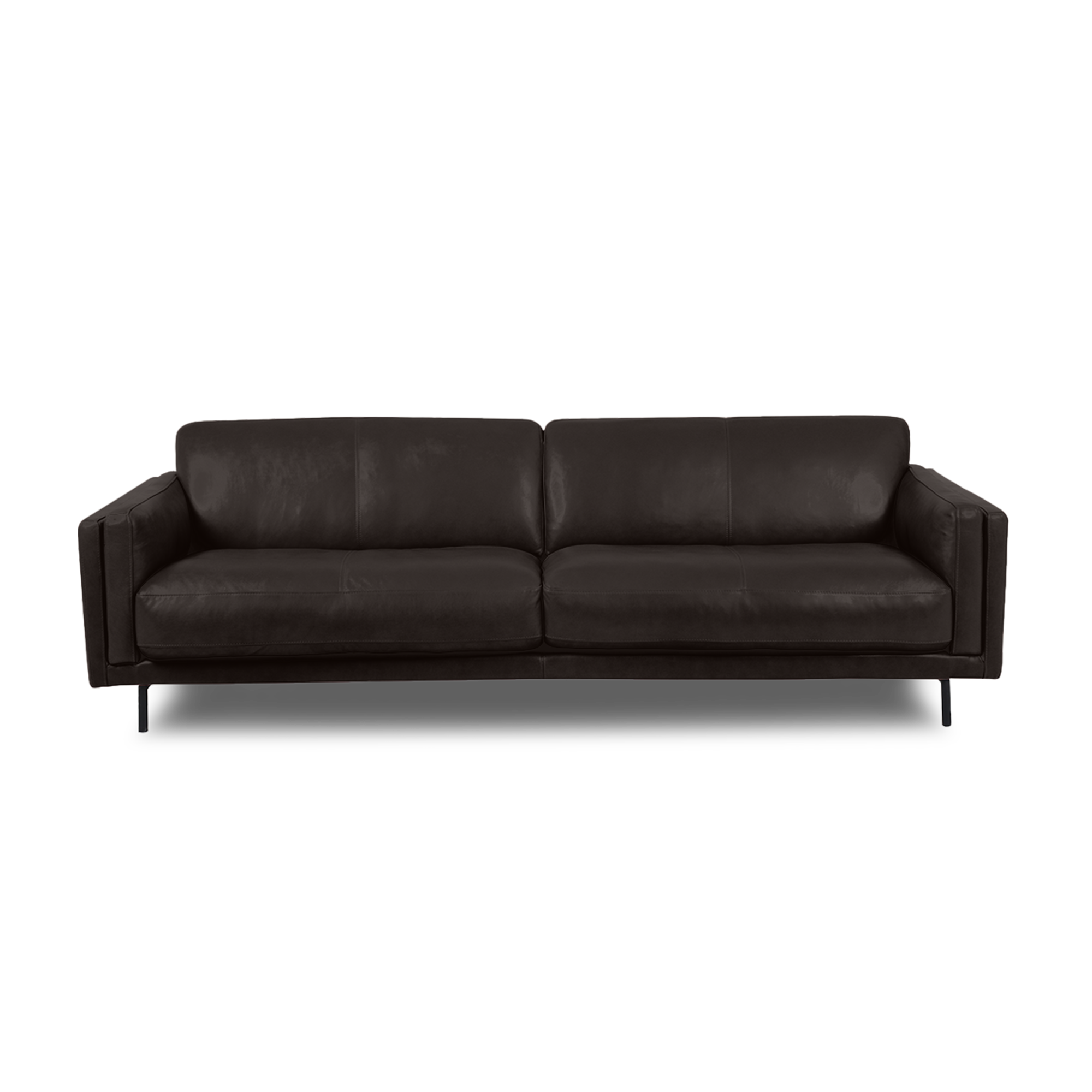 Fraser Straight Sofa - Leather