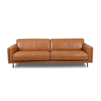 Fraser Straight Sofa - Leather