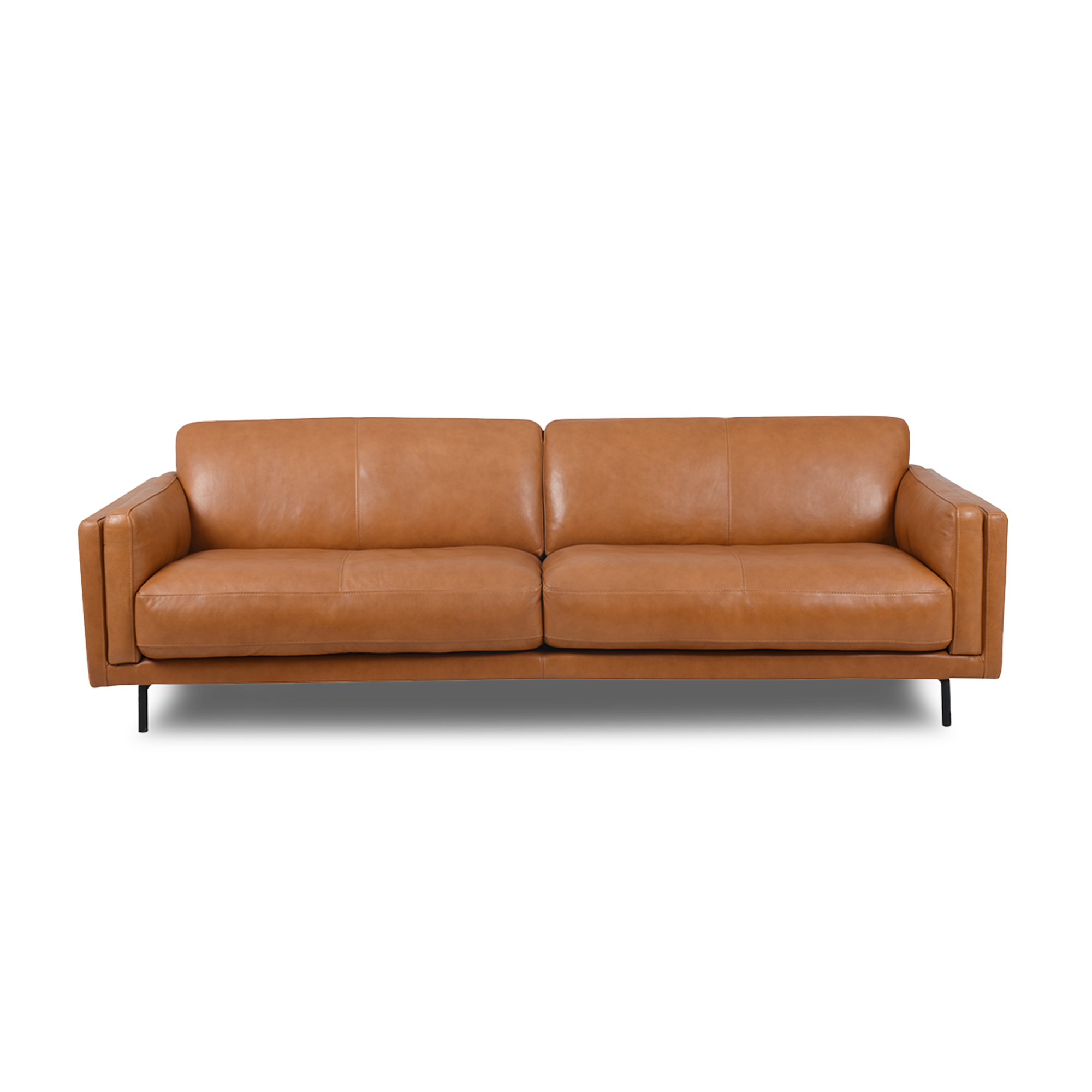 Fraser Straight Sofa - Leather