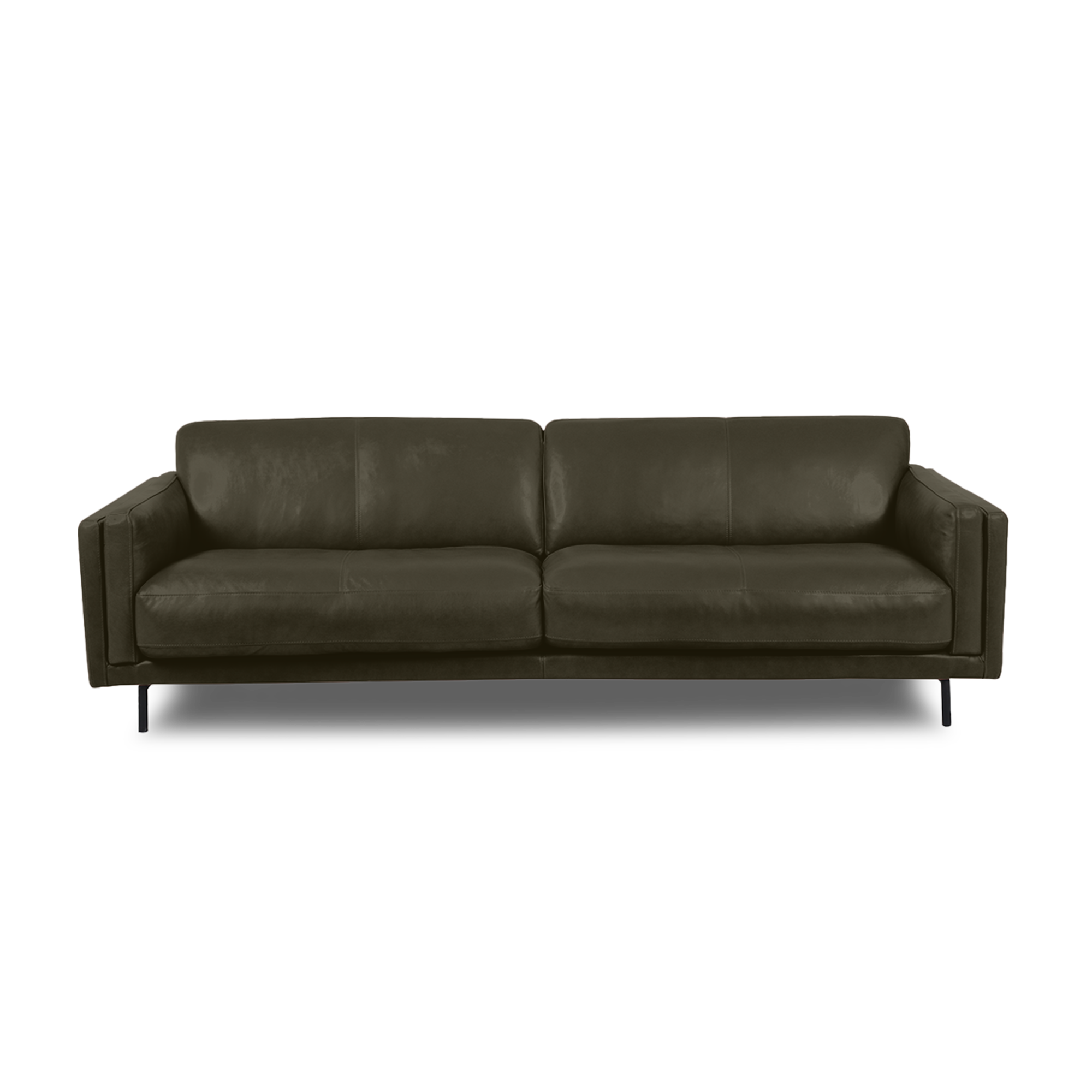 Fraser Straight Sofa - Leather