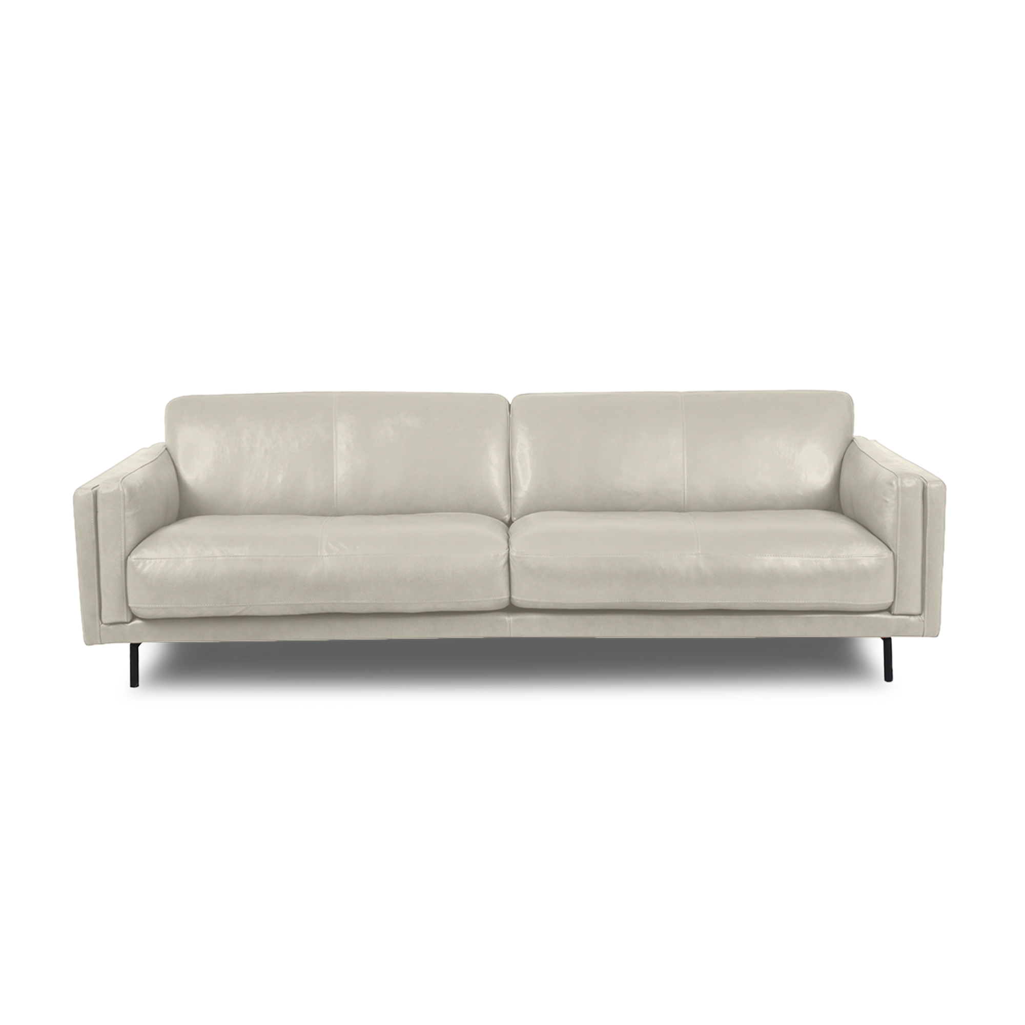 Fraser Straight Sofa - Leather