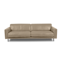 Fraser Straight Sofa - Leather