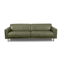 Fraser Straight Sofa - Leather