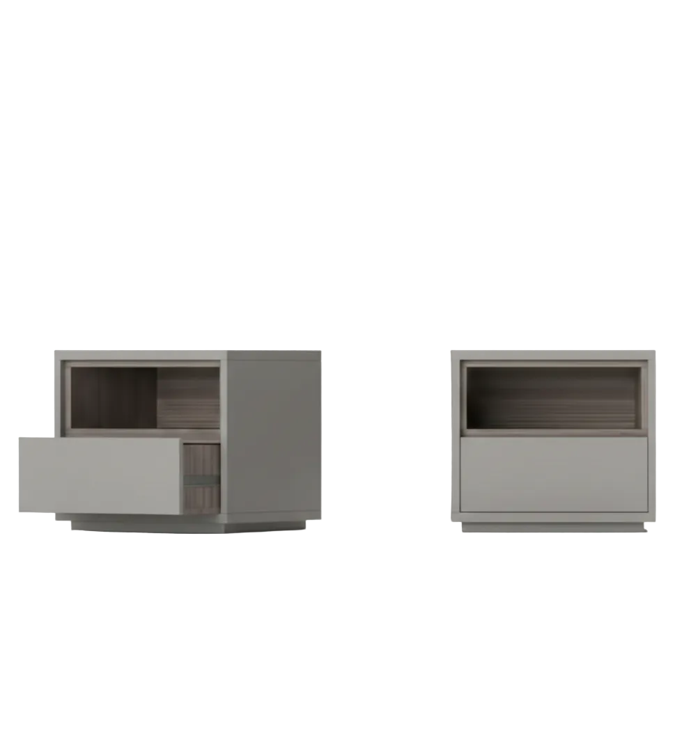Pixel Bedside Open Shelf
