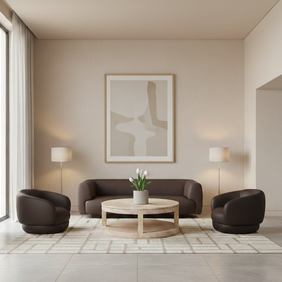 Bowie Straight Sofa - Leather