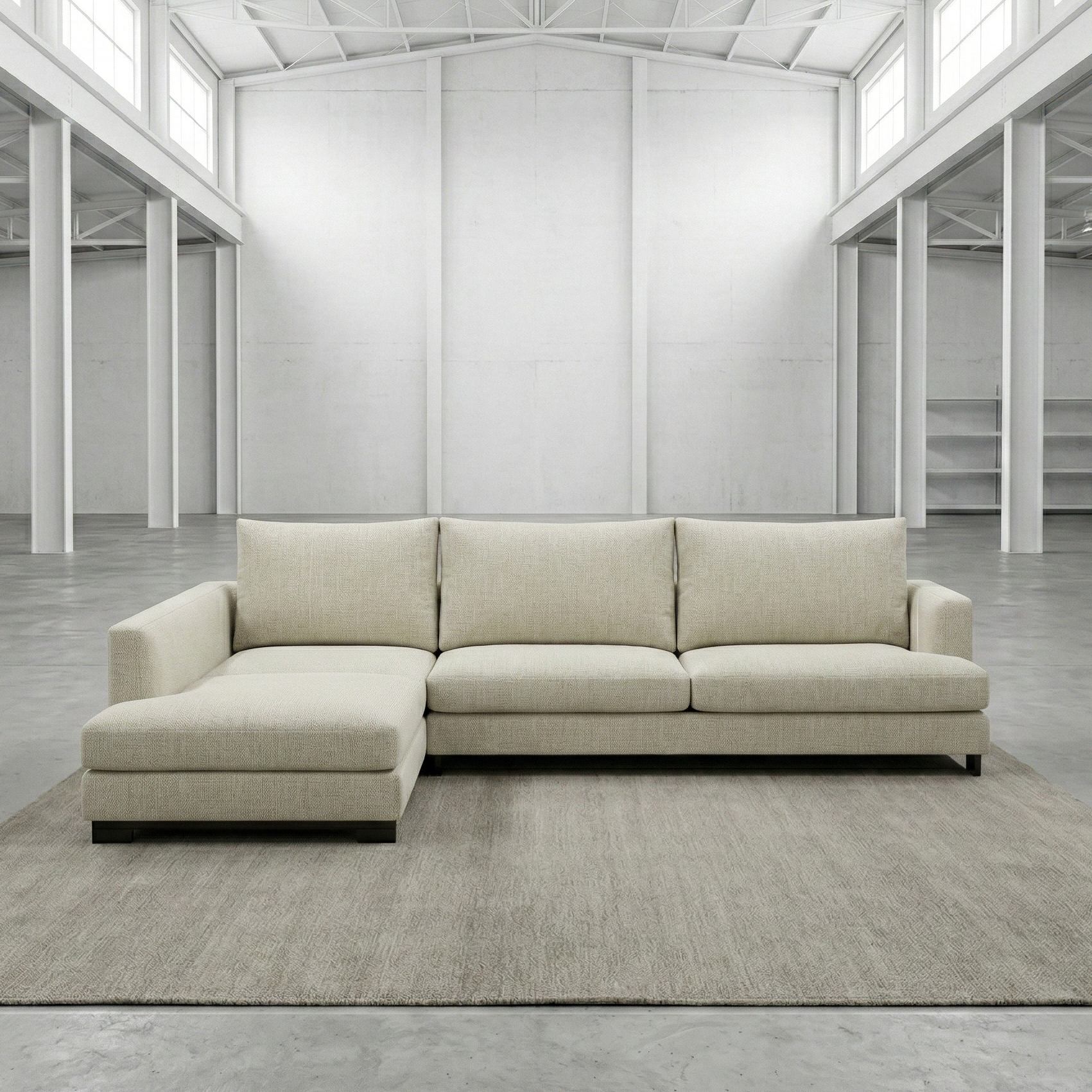 Easytime-Small L Shape Sofa, view 2