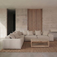 Elio 4-Piece Corner Sofa - with armrests