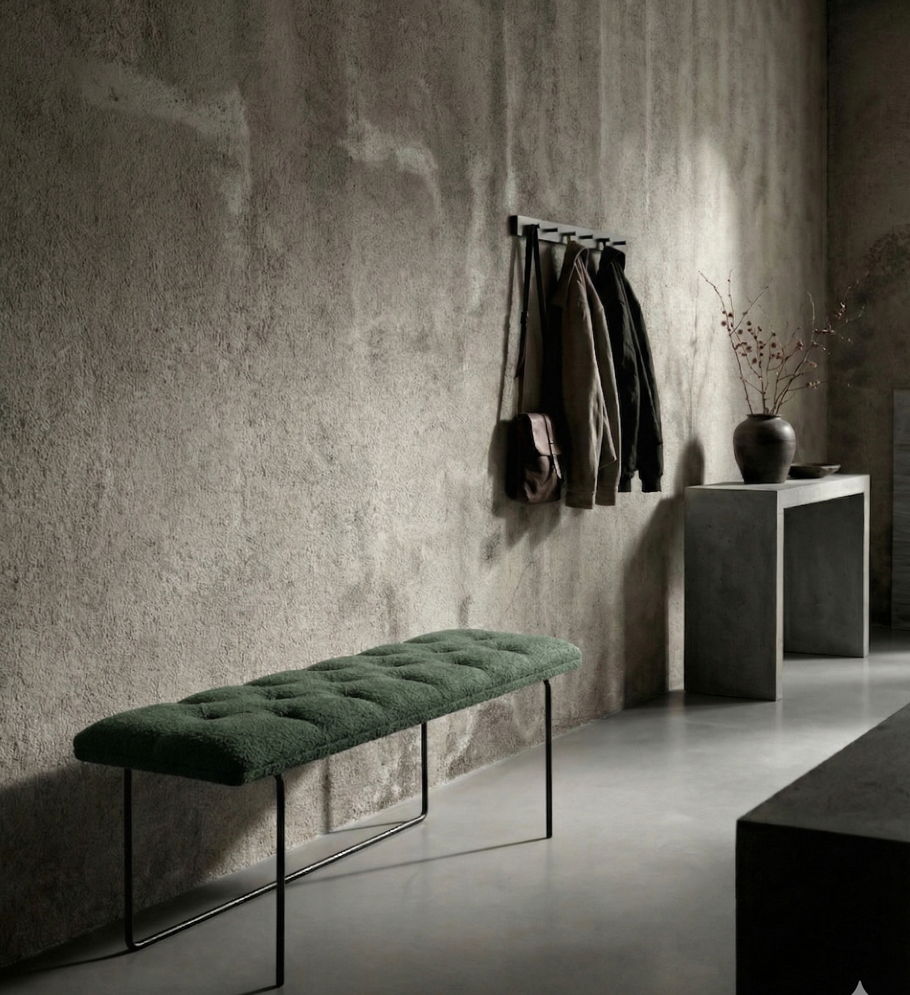 Tip Toe Bench Medium in green, view 6