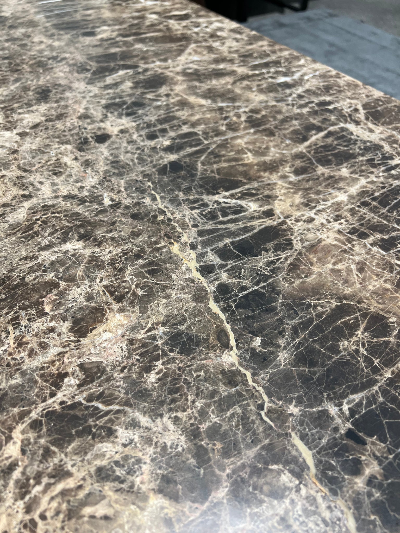 Collect Coffee Table Large - Metal base / Seconds