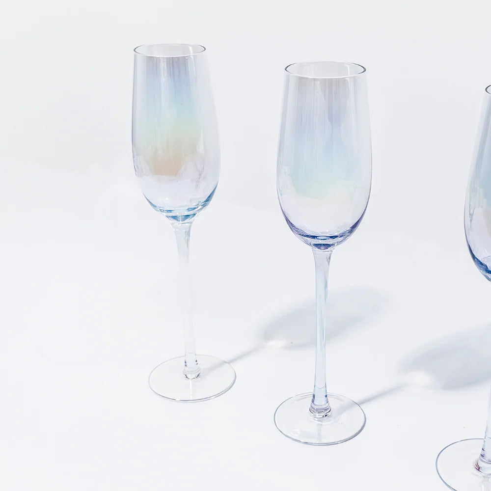Iridescent Glasses - Set of 4